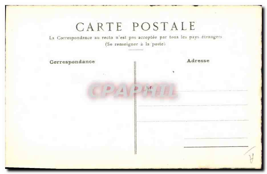 Jeune femme au bord de la mer — illustration signée Mauvi — éditeur non visible — Rückseite