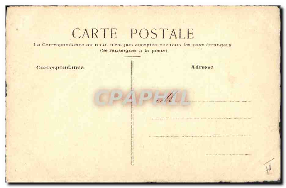 Fleurs de violette — dessin à l'aquarelle — signé 'Rupo' — éditeur CPAPHILL — Reverso