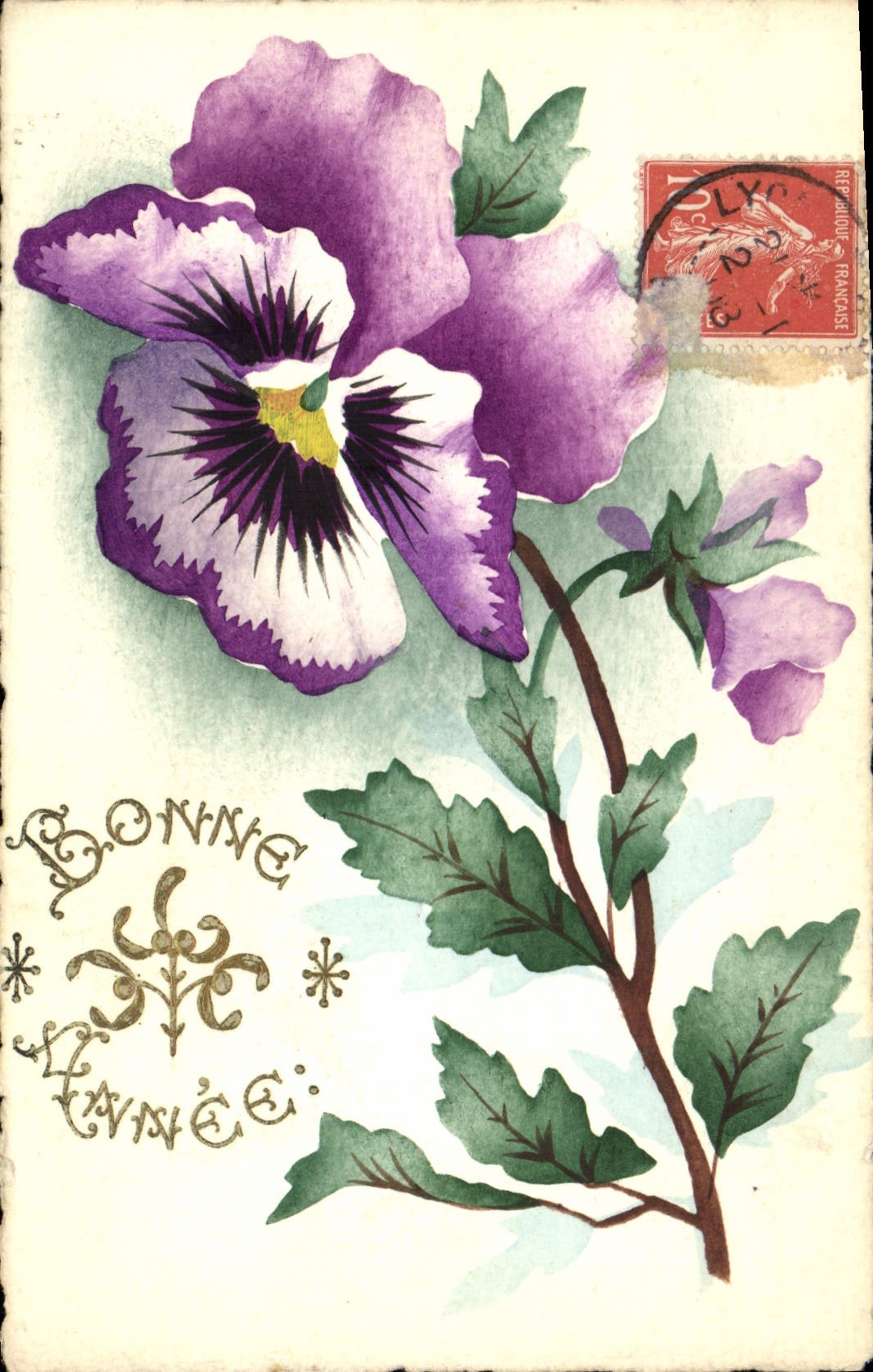 Pansée — Bonne Année — Éditeur non visible