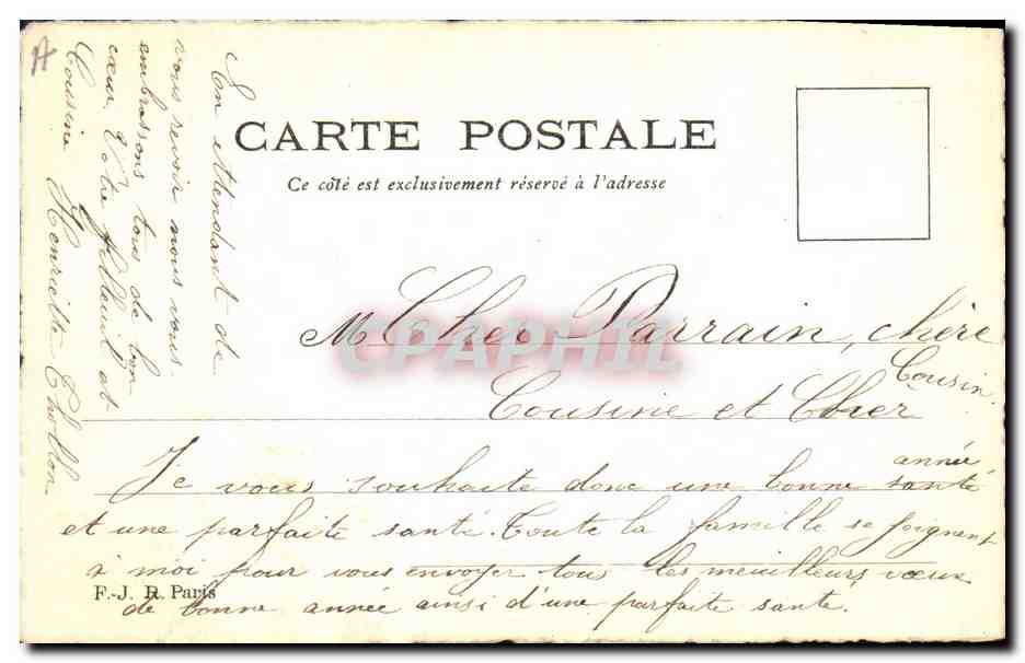 Pansée — Bonne Année — Éditeur non visible — Reverso