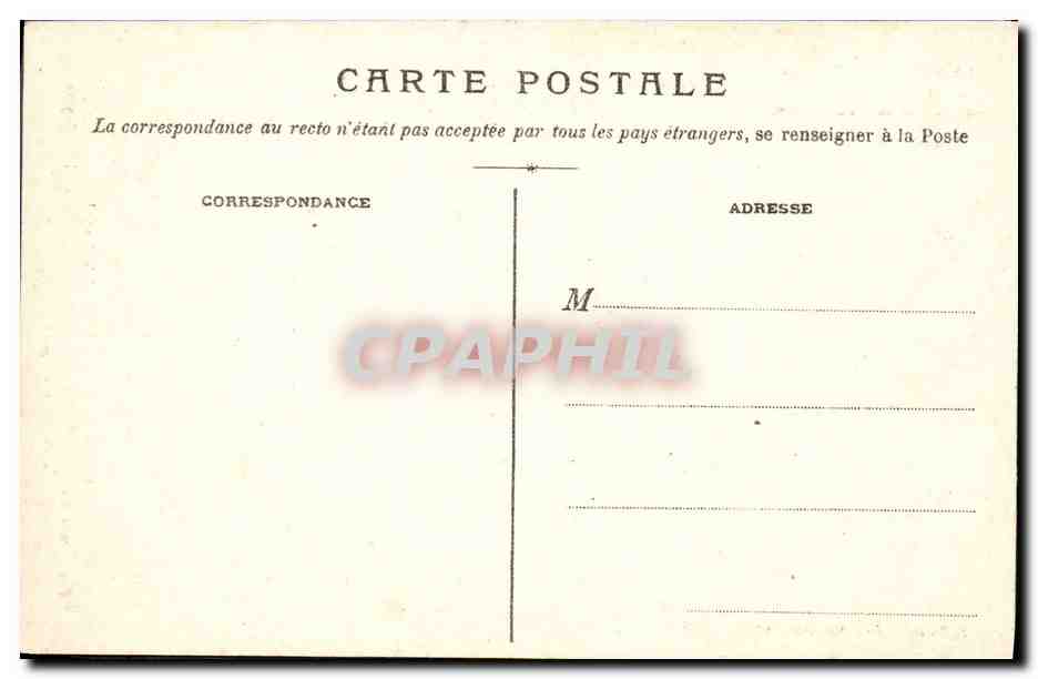 CPA Chateau d'Argental (XVI siecle) Fac simile du dessin insere dans le M S de M l'Abbe Seytre Histo — Rückseite