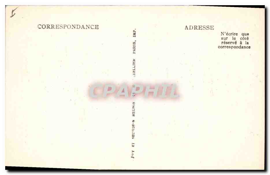 CPA Villeneuve les Avignon La Tour de Philippe le Bel XIV  — Rückseite