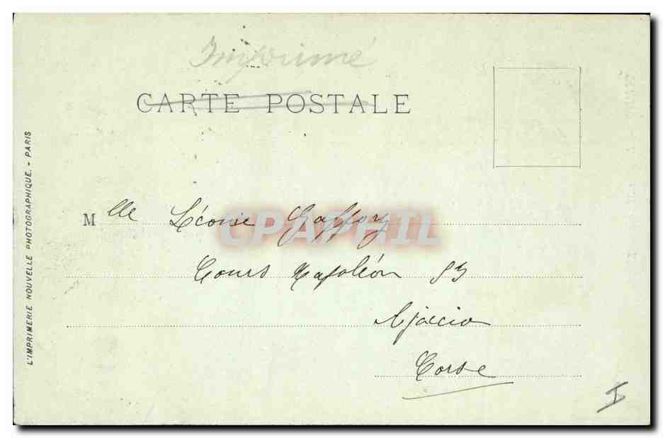 CPA Nimes La tour magne  — Rückseite