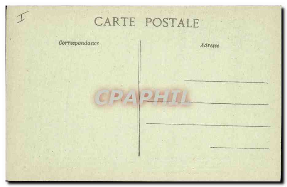 CPA La poterne et les anciennes fortifications gallo romaines  — Rückseite