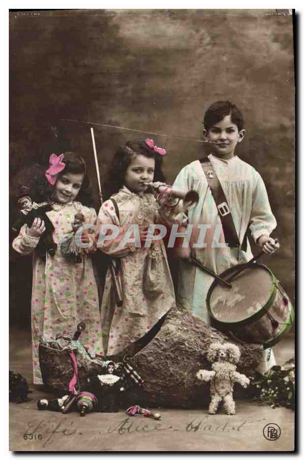 CPA Fantaisie Poupee  Enfants 