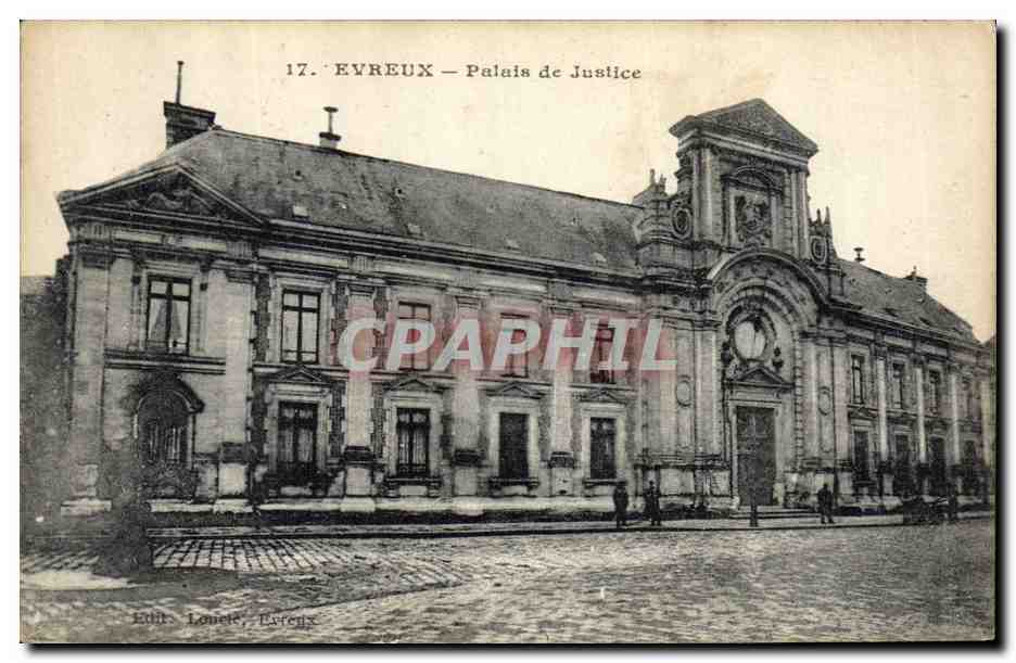 CPA Evreux Palais de Justice 