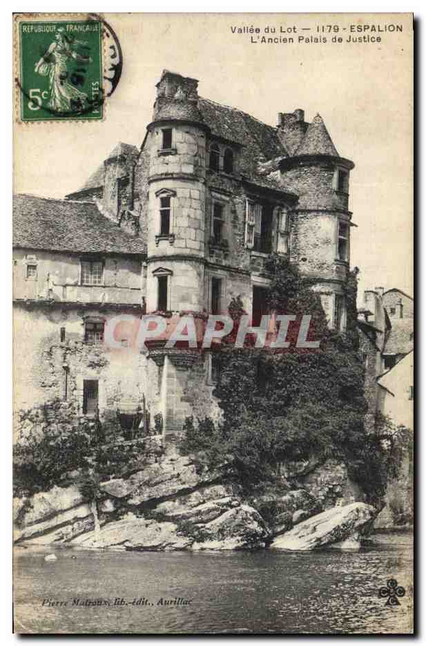 CPA Vallee du Lot espalioin L'Ancien Palais de Justice 