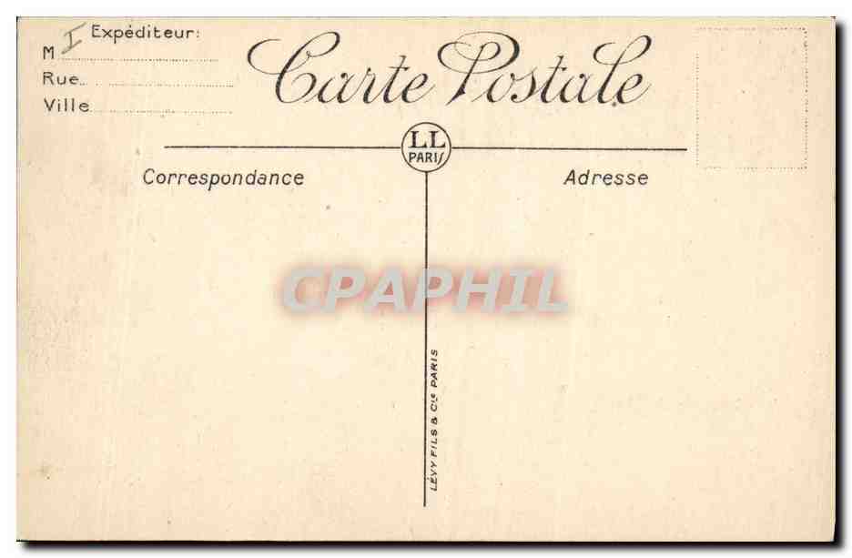 CPA Grenoble Le Palais de Justice Ancien palais de la cour des comptes du Parlement de Dauphine Faca — Verso