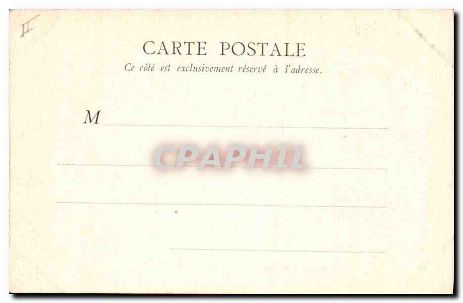 CPA Gray Le Palais de Justice  — Verso