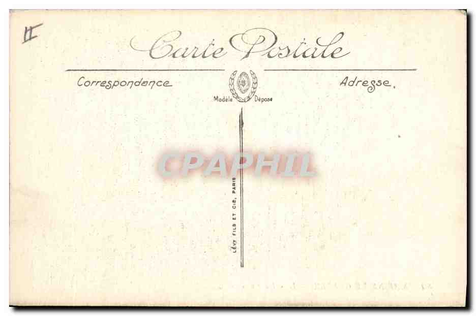 Marine de guerre — Le « Danton » — LL. — n°80 — Back