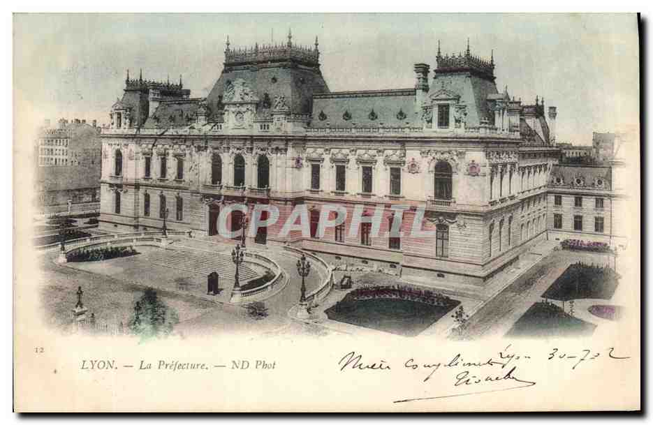 CPA Lyon La Prefecture 