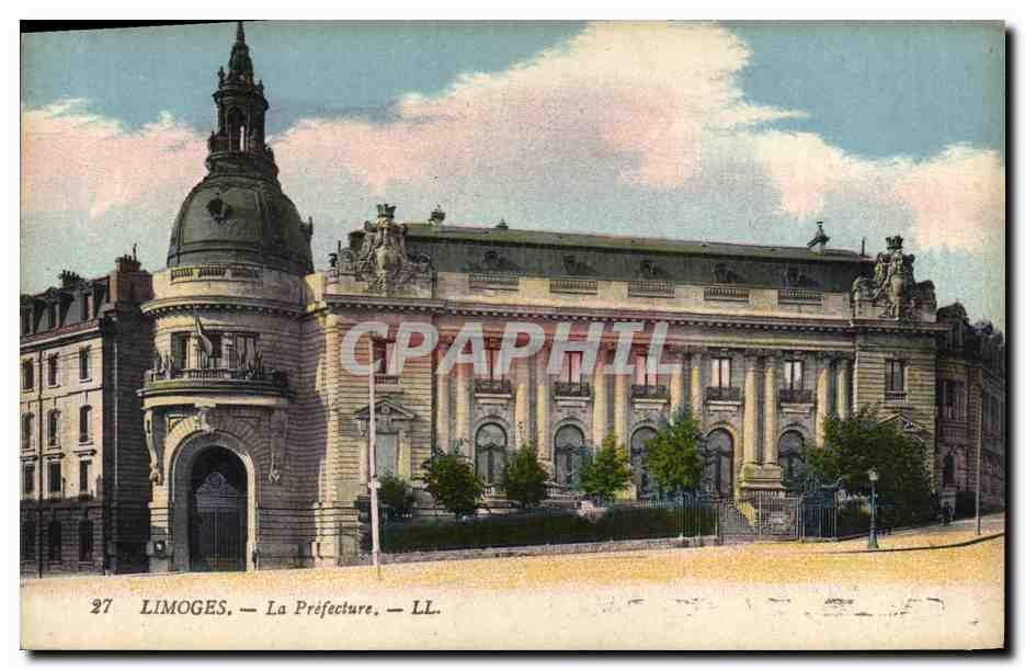 CPA Limoges La Prefecture