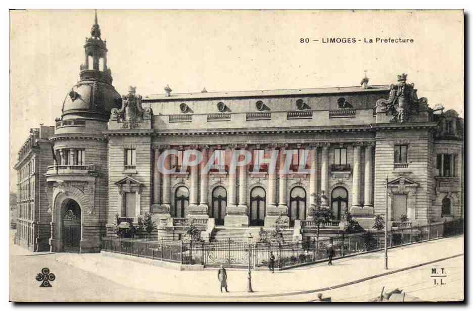 CPA Limoges La Prefecture