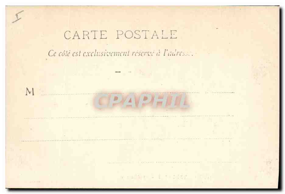 CPA Montpellier Prefecture — Rückseite