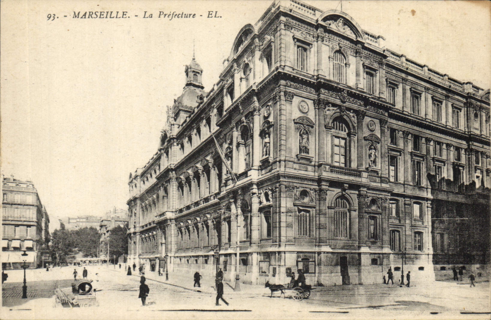 CPA Marseille La Prefecture 