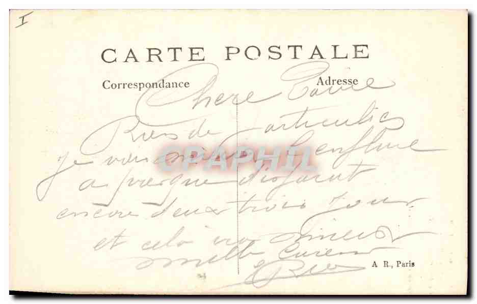 Le Belfroi d'Ypres — après le bombardement — A.R. — Back
