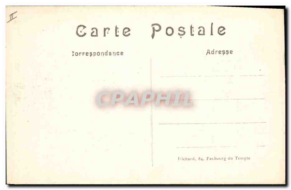 Mailly-le-Camp (Aube) — Burned and Bombed Houses on the Road from Troyes to Châlons — A.R. n°443 — Back