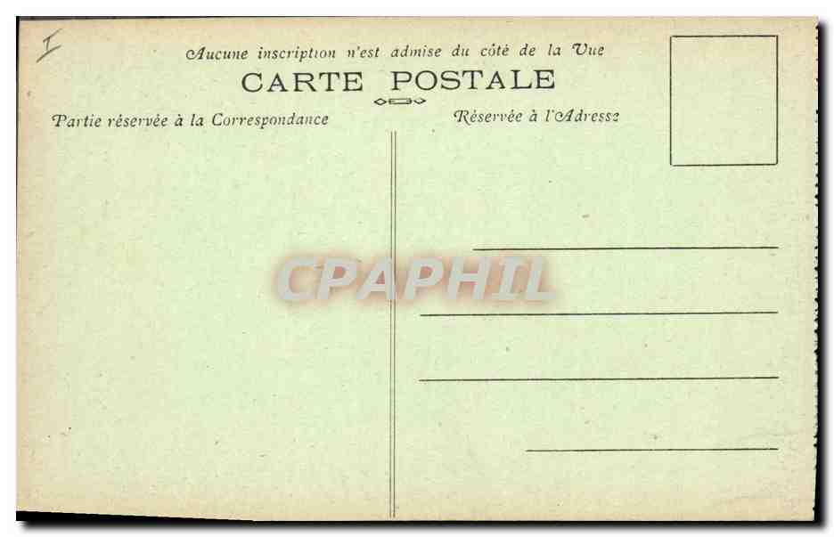 CPA Militaria Fort de Vaux Les Fosses du Fort Cote Nord  — Rückseite