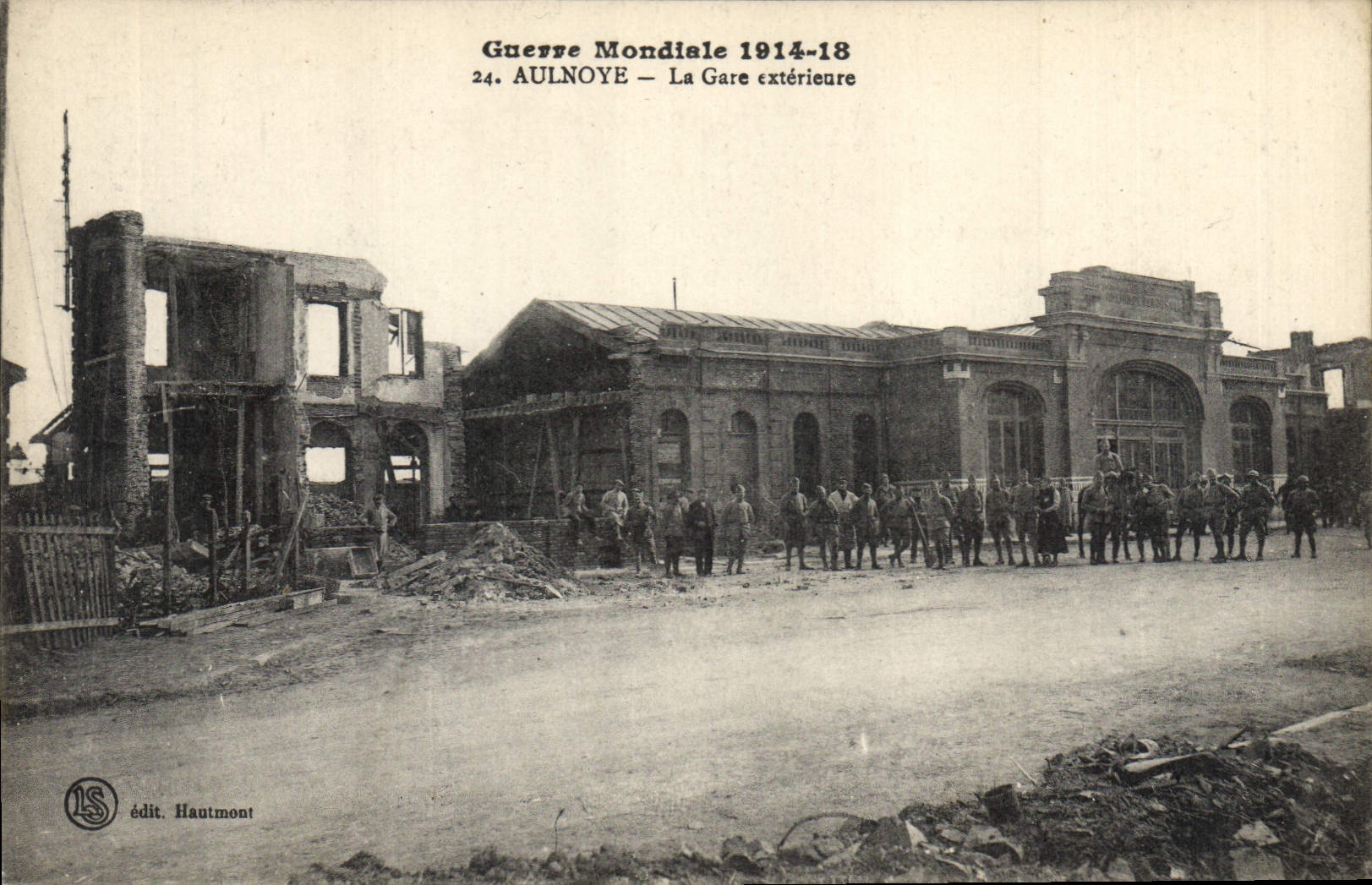 Aulnoye — Die Äußere Station — Verlag Hautmont