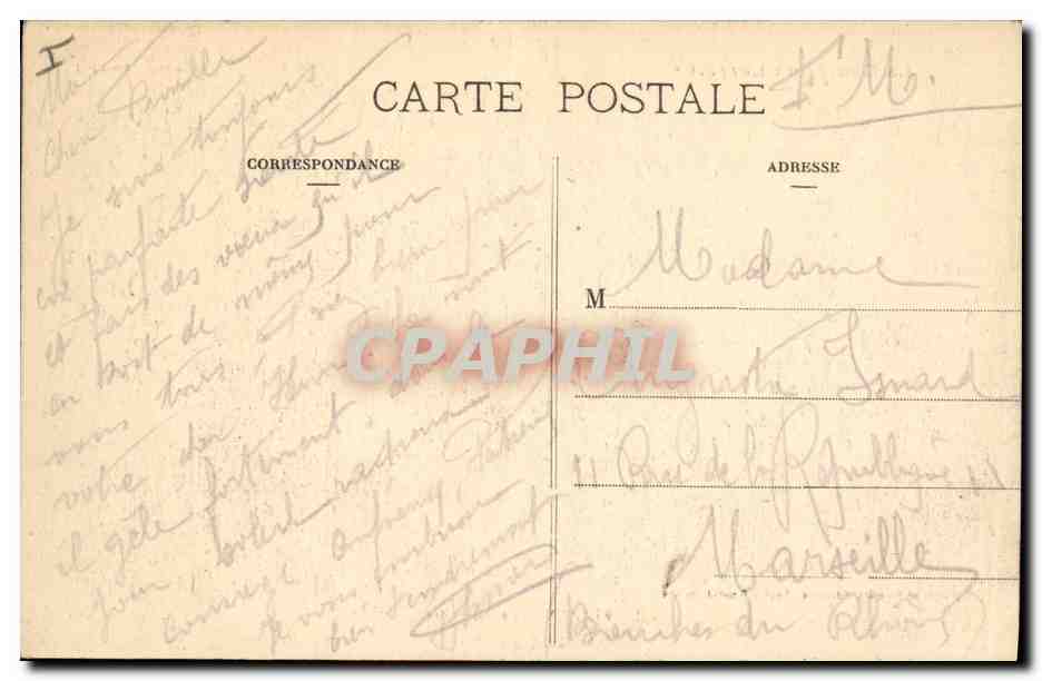 Flirey - Le Cimetière — dévastation de la guerre en Lorraine — Gerdolle et Briquet, Toul — Verso