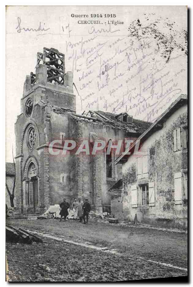 Coffin — The Church After the War 1914-1915 — Visé Nancy A. 769