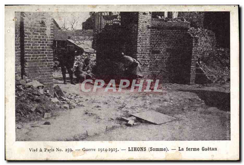 LiHons (Somme) — La ferme Gaëtan — Visé à Paris No. 259