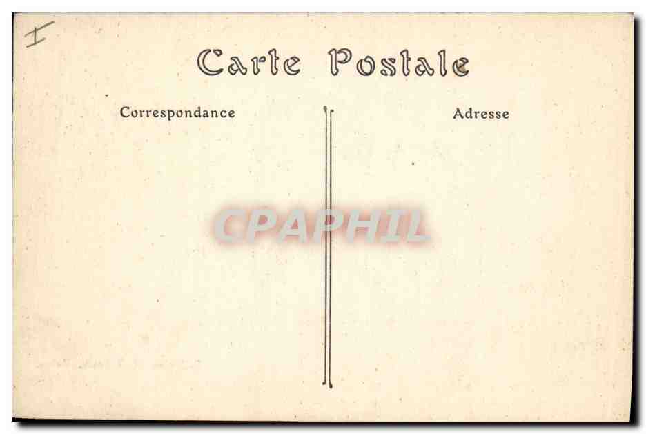 Bombardment of REIMS by the Germans — rue Saint-Pierre-les-Dames — Collection Fr. George, Reims — Back