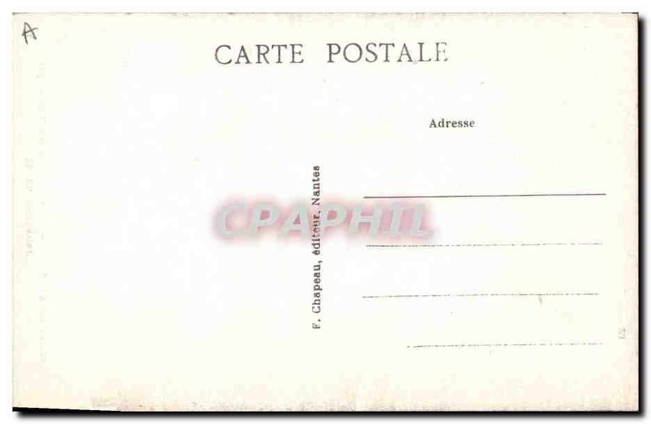 CPA Folklore En Bretagne Guerande (loire inf) Paludiers du bon Vieux Temps  — Verso