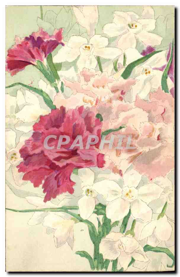 Bouquet de flores — ilustración — editor TB Paris