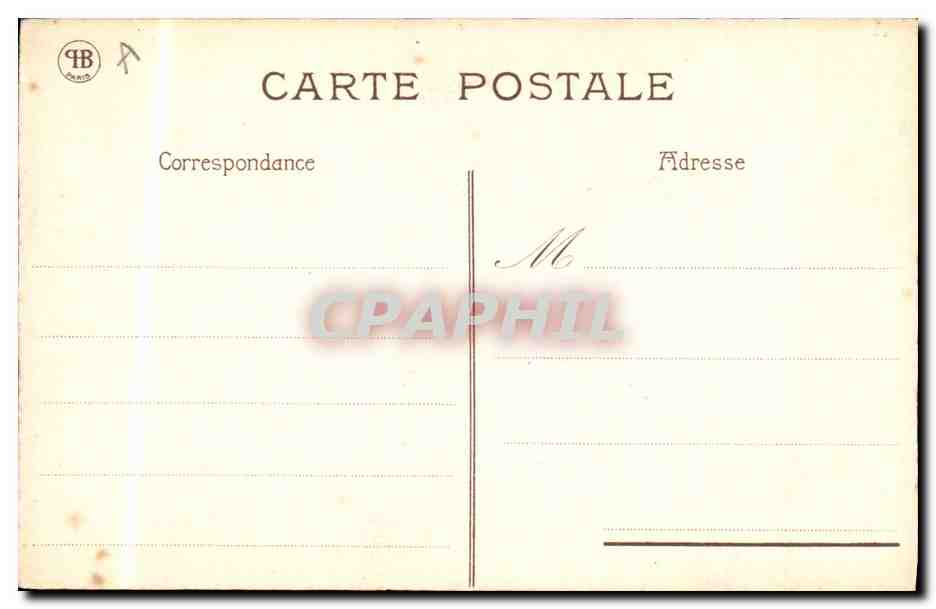 Bouquet de flores — ilustración — editor TB Paris — Reverso
