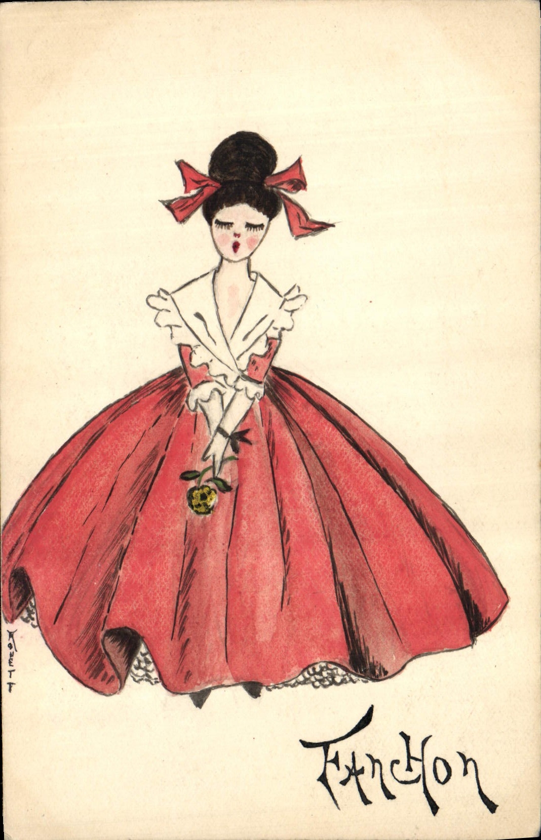 Fanchon — disegno di M. Mollett — editore Fonction