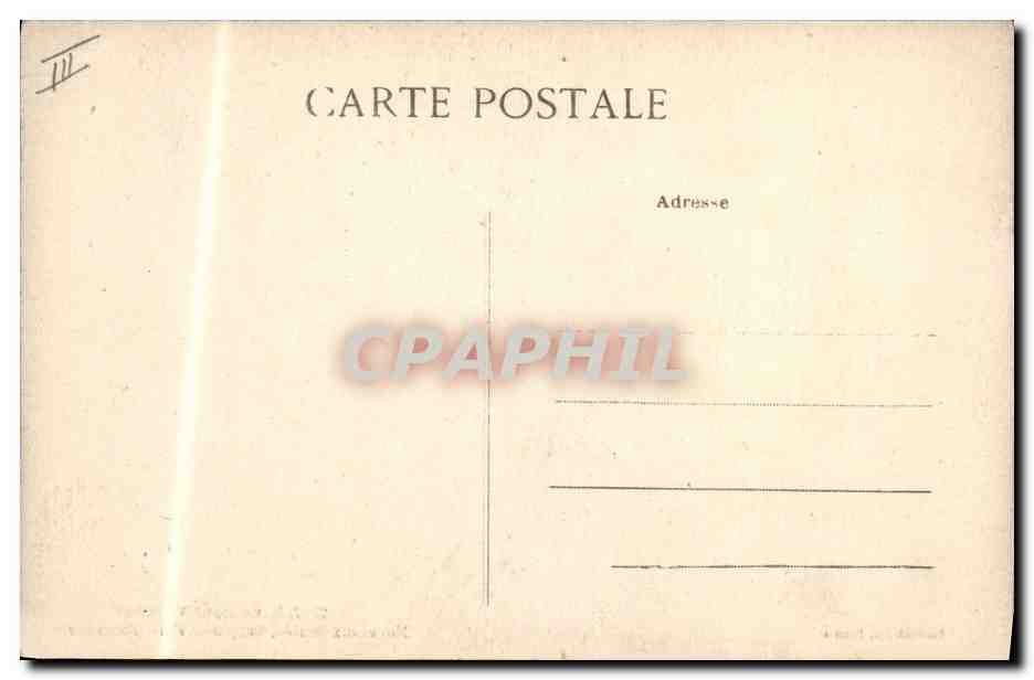 CPA Folklore  Environs de Vannes Mariage Nouveaux Maries Garcon et Fille d'honneur  — Verso
