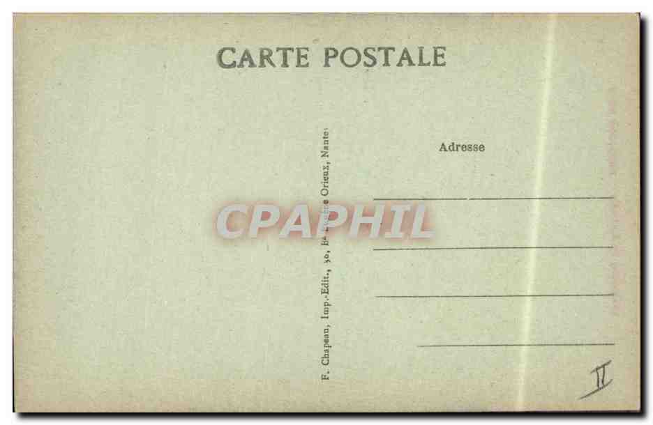 CPA Folklore  En Bretagne Costume de Pont Aven  — Verso