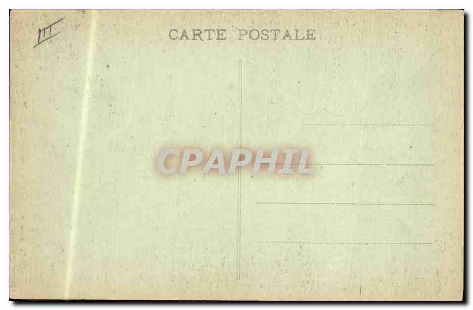 CPA Folklore  Jeune fille de Gouezec  — Verso
