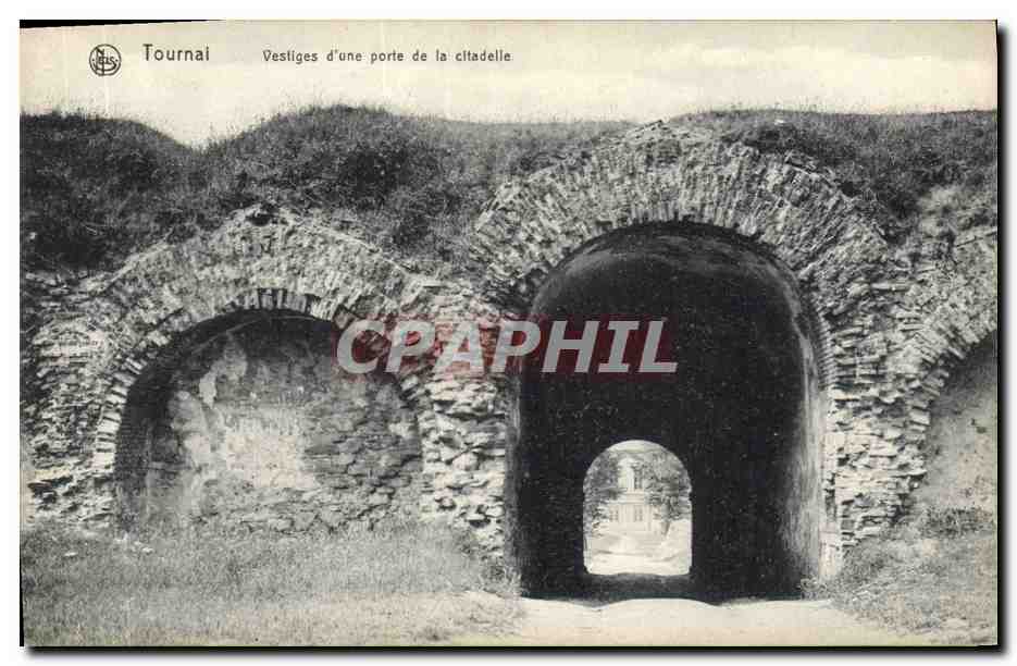 CPA Tournal Vestiges d'une porte de la citadelle 