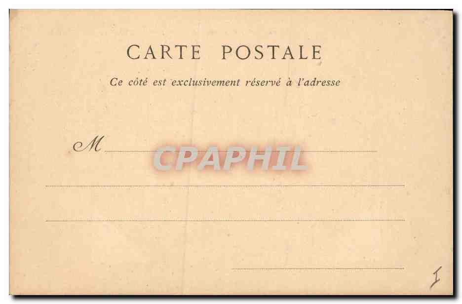 CPA Vallee de la Cure Vue sur le Chateau de Chastellux  — Verso
