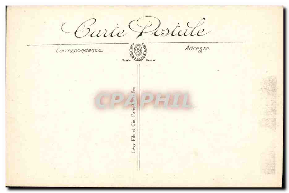 CPA Chinon Vue generale du chateau et du pont  — Rückseite