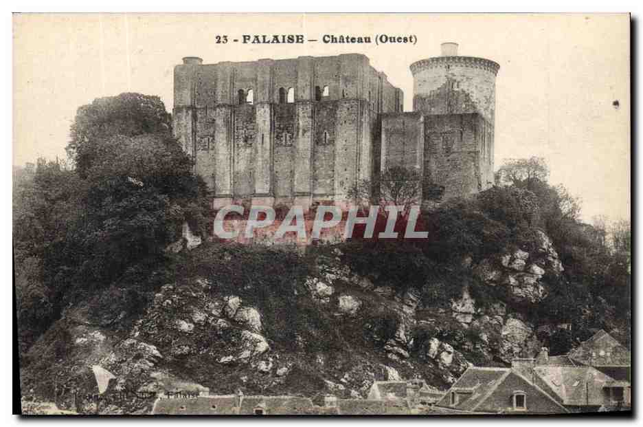 CPA Falaise Chateau (Ouest) 