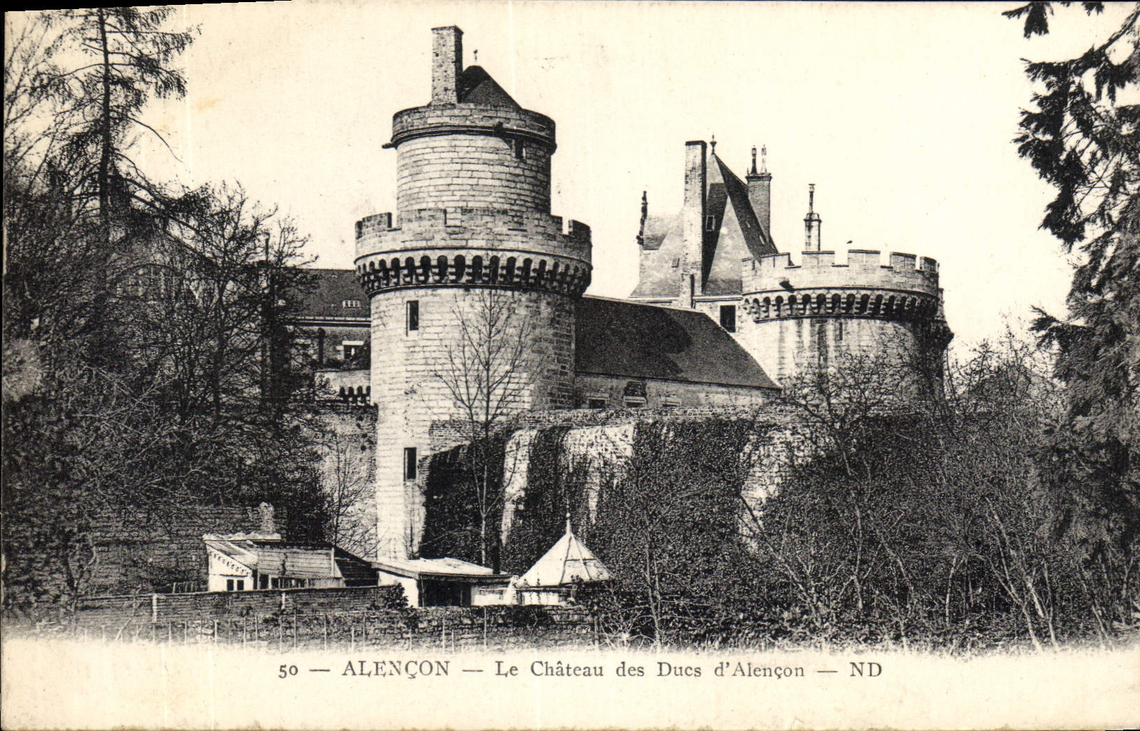 CPA Alencon Le Chateau des Ducs d'Alencon 