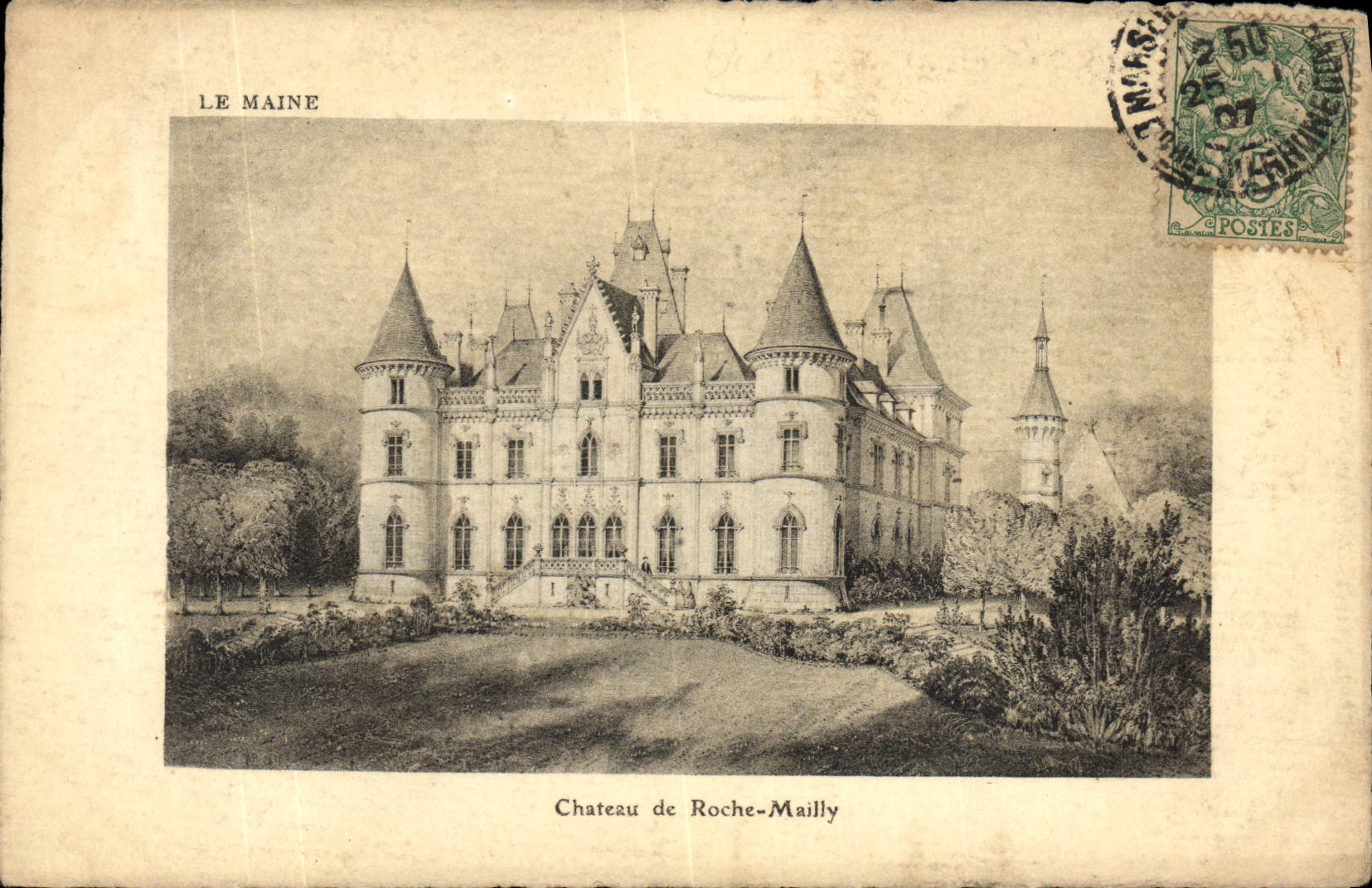 Château de Roche-Maillé — Le Maine — Édition Artistique SUPRA, Paris