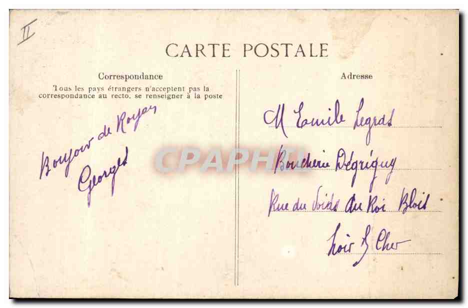 CPA Environs de Royan Interieur des Grandes Grottes a Meschers  — Verso