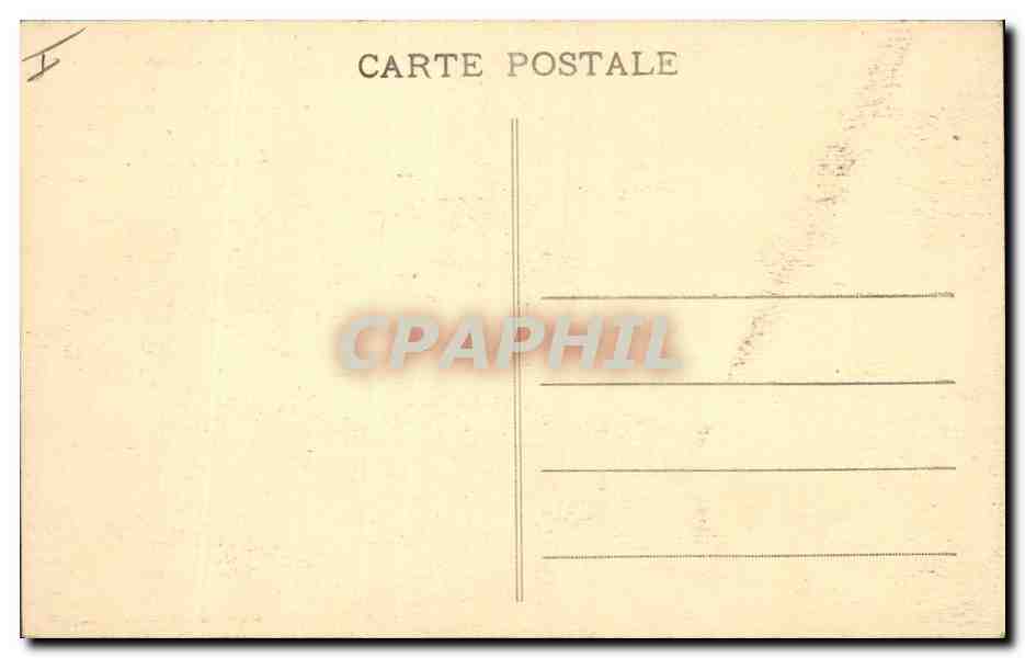 CPA Grotte Lamartine Le Lac du Bourget (Savoie)  — Rückseite