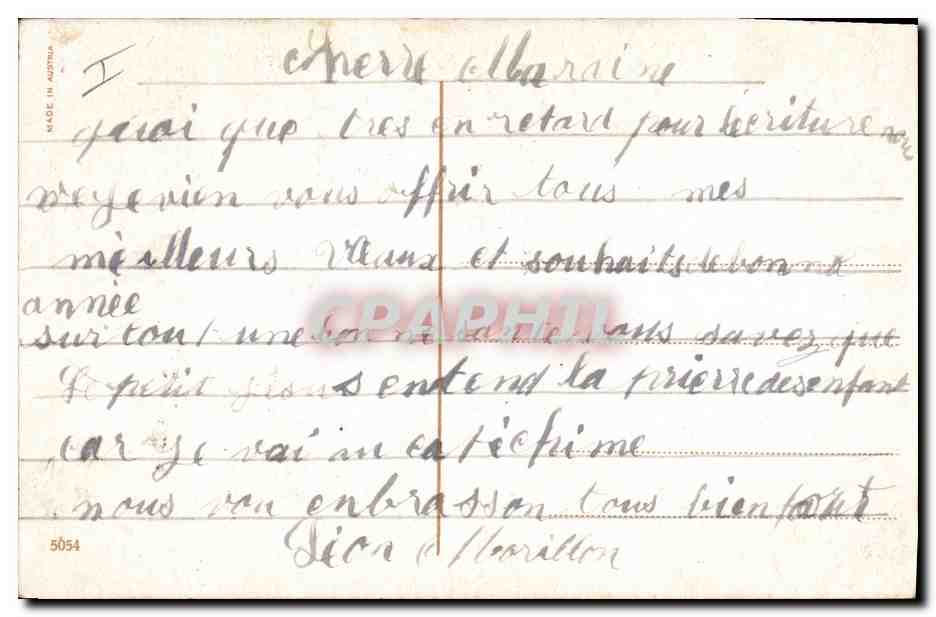 CPA Fantaisie Enfants Poupee   — Rückseite