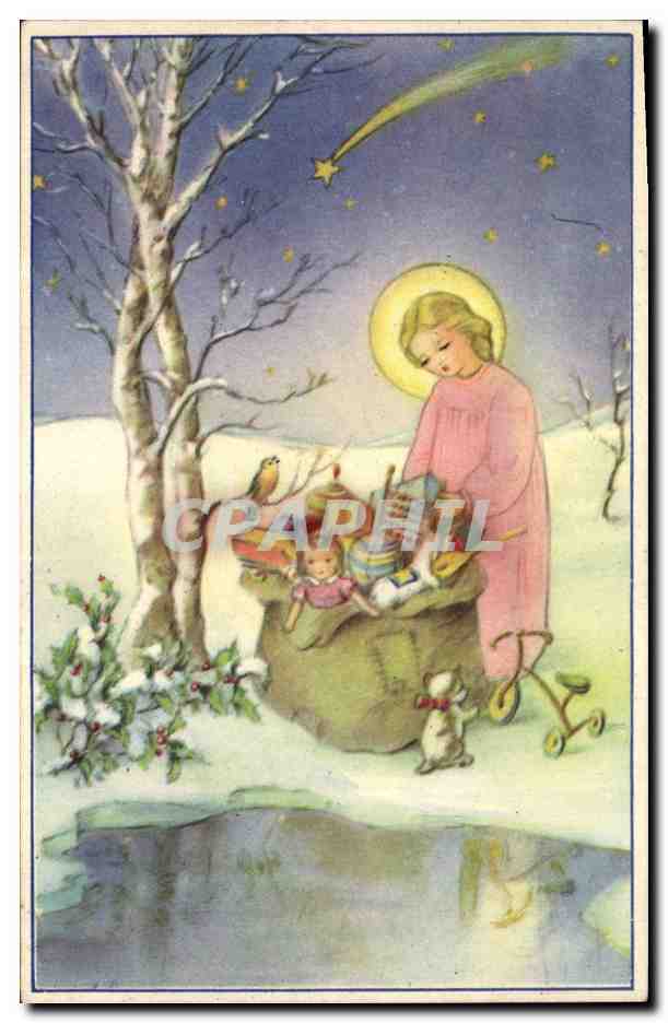 CPA Fantaisie Enfants Poupee  Ange