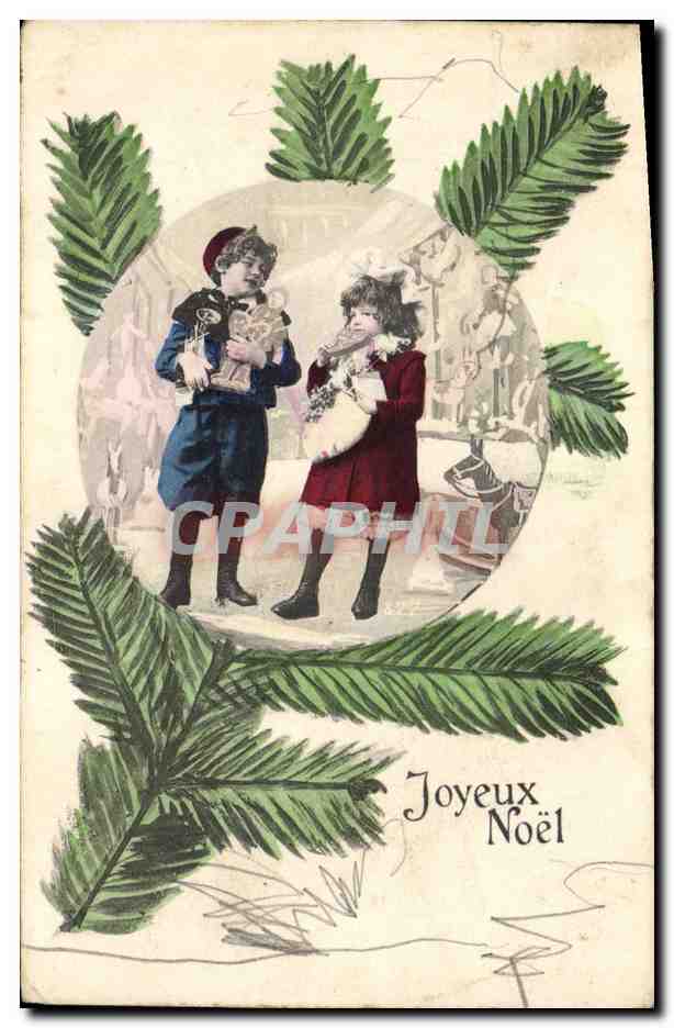 CPA Fantaisie Enfants Poupee  Joyeux Noel 
