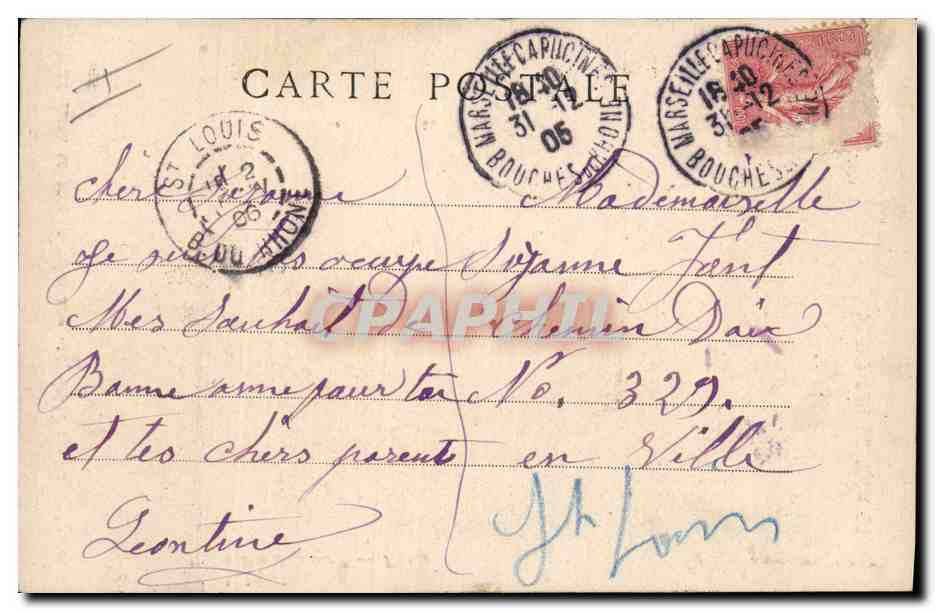 CPA Fantaisie Enfants Poupee  Petits enfants tous bien sages et vous en aurez autant  — Rückseite