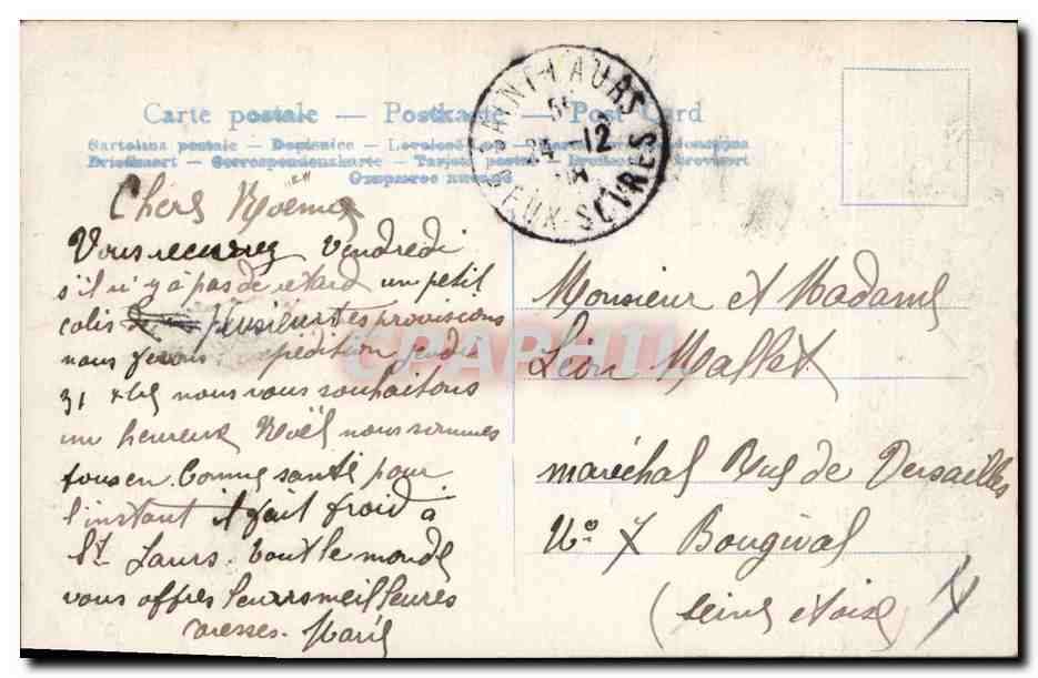 CPA Fantaisie Enfants Poupee Femme  — Rückseite