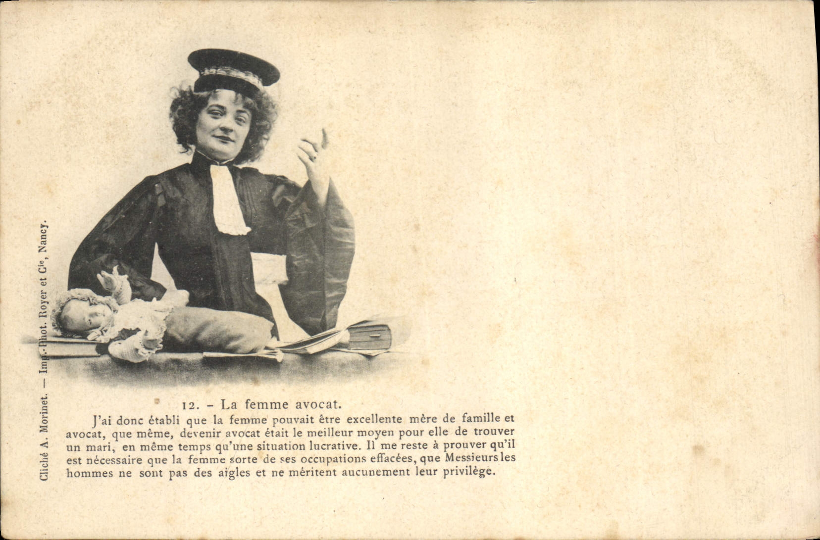 La femme avocat — Nancy — Imp. Phot. Royer et Cie, n°12