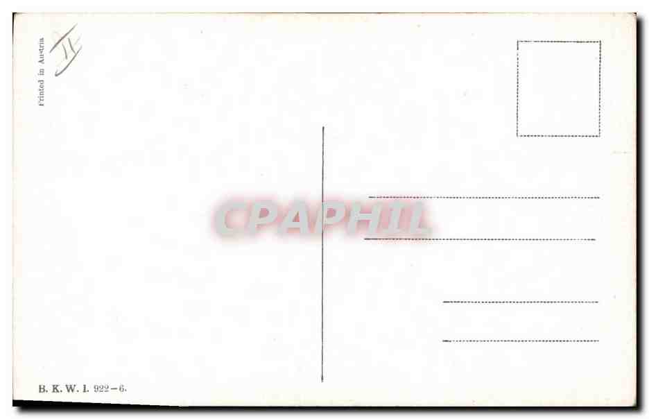 CPA Fantaisie Enfants Poupee Moulin a vent Folklore Hollande  — Verso