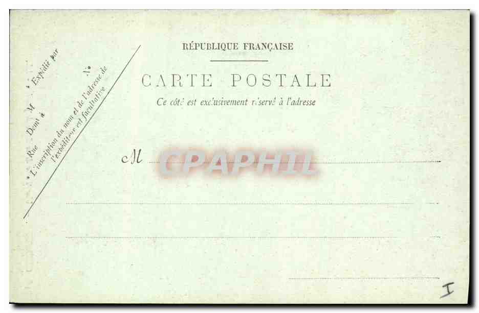 CPA Grenoble Une porte de la Salle de Justice  — Rückseite